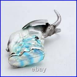 Christopher Radko Bertram Ram Blown Glass Ornament VERY RARE Christopher Radko Bertram Ram Blown Glass Ornament VERY RARE