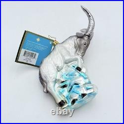Christopher Radko Bertram Ram Blown Glass Ornament VERY RARE