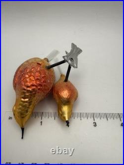 Christopher Radko Birds Of A Feather Clip-On Bird Ornament HTF