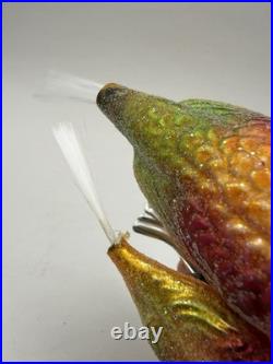 Christopher Radko Birds Of A Feather Clip-On Bird Ornament HTF