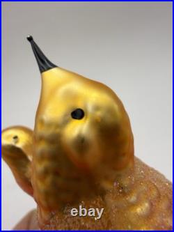 Christopher Radko Birds Of A Feather Clip-On Bird Ornament HTF