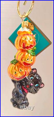 Christopher Radko Blacky Wacky Stack Ornament