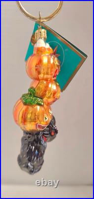 Christopher Radko Blacky Wacky Stack Ornament