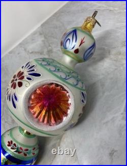 Christopher Radko Blue Danube 2000 Ornament Retired 13 Inch Vintage VERY RARE