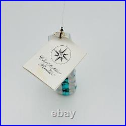 Christopher Radko Blue Ribbon Candy Delight Christmas Ornament 4 NEW With TAG