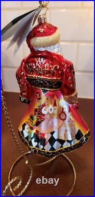 Christopher Radko Bolshoi Brocade Santa 7 Glass Ornament'05 1012753 Mint Boxed
