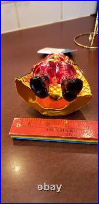 Christopher Radko Bolshoi Brocade Santa 7 Glass Ornament'05 1012753 Mint Boxed
