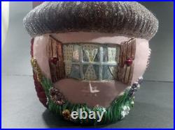 Christopher Radko Bunny Bungalow Tree 36 Inch With22 Cute Miniature Ornaments VTG
