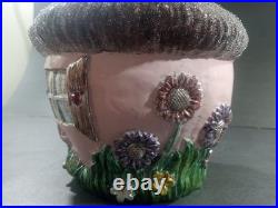 Christopher Radko Bunny Bungalow Tree 36 Inch With22 Cute Miniature Ornaments VTG