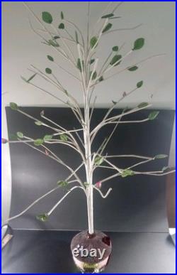 Christopher Radko Bunny Bungalow Tree 36 Inch With22 Cute Miniature Ornaments VTG