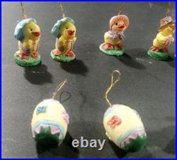 Christopher Radko Bunny Bungalow Tree 36 Inch With22 Cute Miniature Ornaments VTG