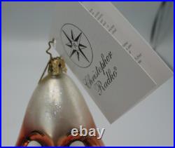 Christopher Radko CANDY CORN CUTIE Two Faced Halloween Ornament Rare HTF 2003