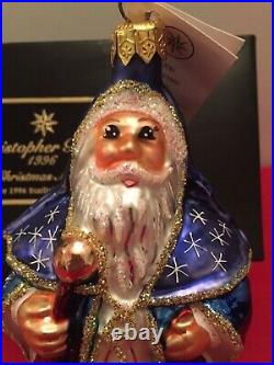 Christopher Radko CHRISTMAS MAGIC Santa1996 Starlight Exclusive for Members NEW
