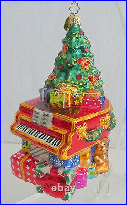 Christopher Radko CHRISTMAS MINUET Ornament Grand Piano in Box