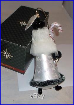 Christopher Radko CITIZEN CANE Christmas Ornament Italy 98-088-0 10 New NWT+Box
