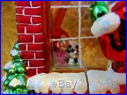 Christopher Radko'CLAUS ENCOUNTERS' Ornament/Santa Peering Through Window