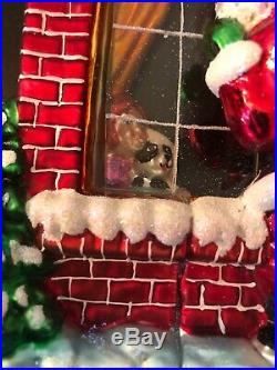 Christopher Radko'CLAUS ENCOUNTERS' Ornament/Santa Peering Through Window New