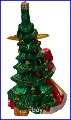 Christopher Radko Celebrating Santa 25th Anniversary Christmas Tree Ornament