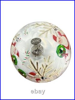 Christopher Radko Chinatown Santa Candy Toss Ornament Ball 101111
