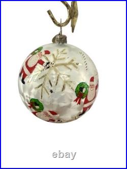 Christopher Radko Chinatown Santa Candy Toss Ornament Ball 101111