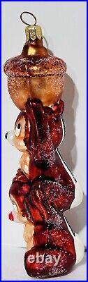 Christopher Radko Chip n Dale Christmas Ornament Disney Limited Edition of 3,500