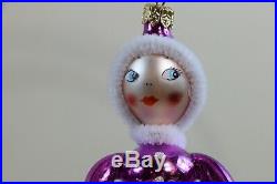 Christopher Radko Christmas Gay Blades Sonya Honey Figural Ice Skater Ornament