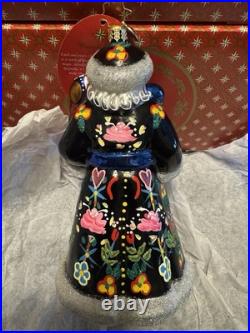 Christopher Radko Christmas Ornament A Gift of a Matryoshka NEW