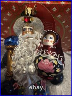 Christopher Radko Christmas Ornament A Gift of a Matryoshka NEW