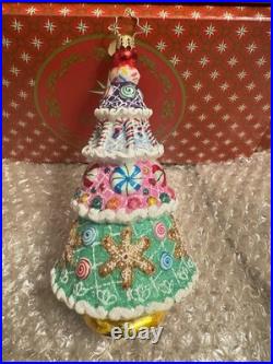 Christopher Radko Christmas Ornament Bon Bon Delights NEW