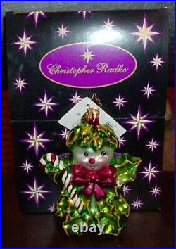 Christopher Radko Christmas Ornament Holly Jean