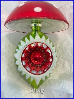 Christopher Radko Christmas Ornament MAGICAL MUSHROOM Reflector Drop 1014253