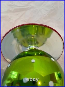 Christopher Radko Christmas Ornament MAGICAL MUSHROOM Reflector Drop 1014253