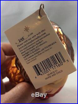 Christopher Radko Christmas Ornament Marie & Child 245/300 Limited Edition