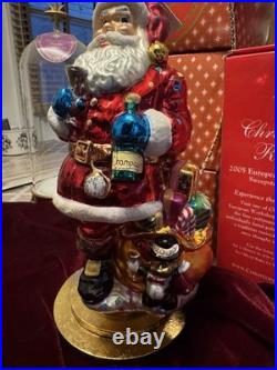 Christopher Radko Christmas Ornament Millennium St. Nick Santa NEW