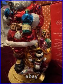 Christopher Radko Christmas Ornament Millennium St. Nick Santa NEW
