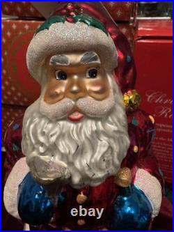 Christopher Radko Christmas Ornament Millennium St. Nick Santa NEW