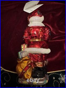 Christopher Radko Christmas Ornament Millennium St. Nick Santa NEW