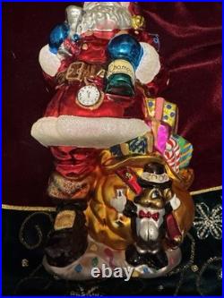 Christopher Radko Christmas Ornament Millennium St. Nick Santa NEW