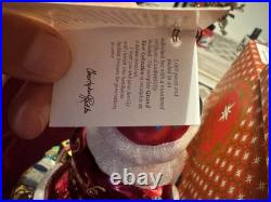 Christopher Radko Christmas Ornament Millennium St. Nick Santa NEW