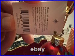 Christopher Radko Christmas Ornament Millennium St. Nick Santa NEW