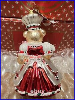 Christopher Radko Christmas Ornament Muffy Great Cake Bake NEW