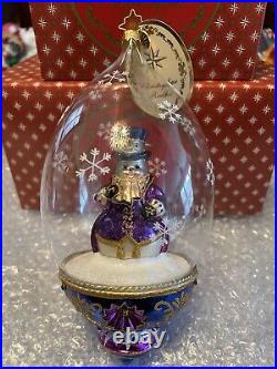 Christopher Radko Christmas Ornament Plum Frosty Limited Edition 223/700 NEW