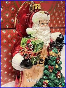 Christopher Radko Christmas Ornament Ravishing and Radiant Santa NEW