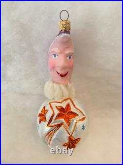 Christopher Radko Christmas Ornament SHOOTING THE MOON Magenta 94-033-2 Germany