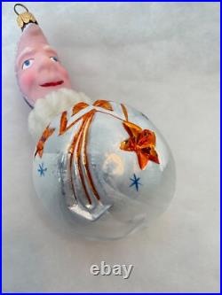 Christopher Radko Christmas Ornament SHOOTING THE MOON Magenta 94-033-2 Germany