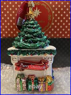 Christopher Radko Christmas Ornament The Big Day's Arrived Santa NEW