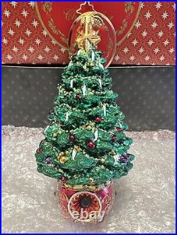 Christopher Radko Christmas Ornament Truly Terrific Tree NEW