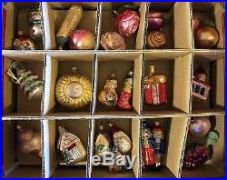 Christopher Radko Christmas Ornaments (56 pc Lot)