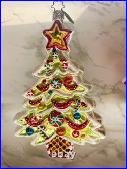 Christopher Radko Christmas Ornaments, Lot of 5