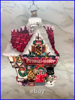 Christopher Radko Christmas Ornaments, Lot of 5